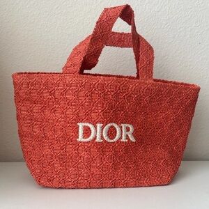 GWP Dior Beauty Coral Tote Bag